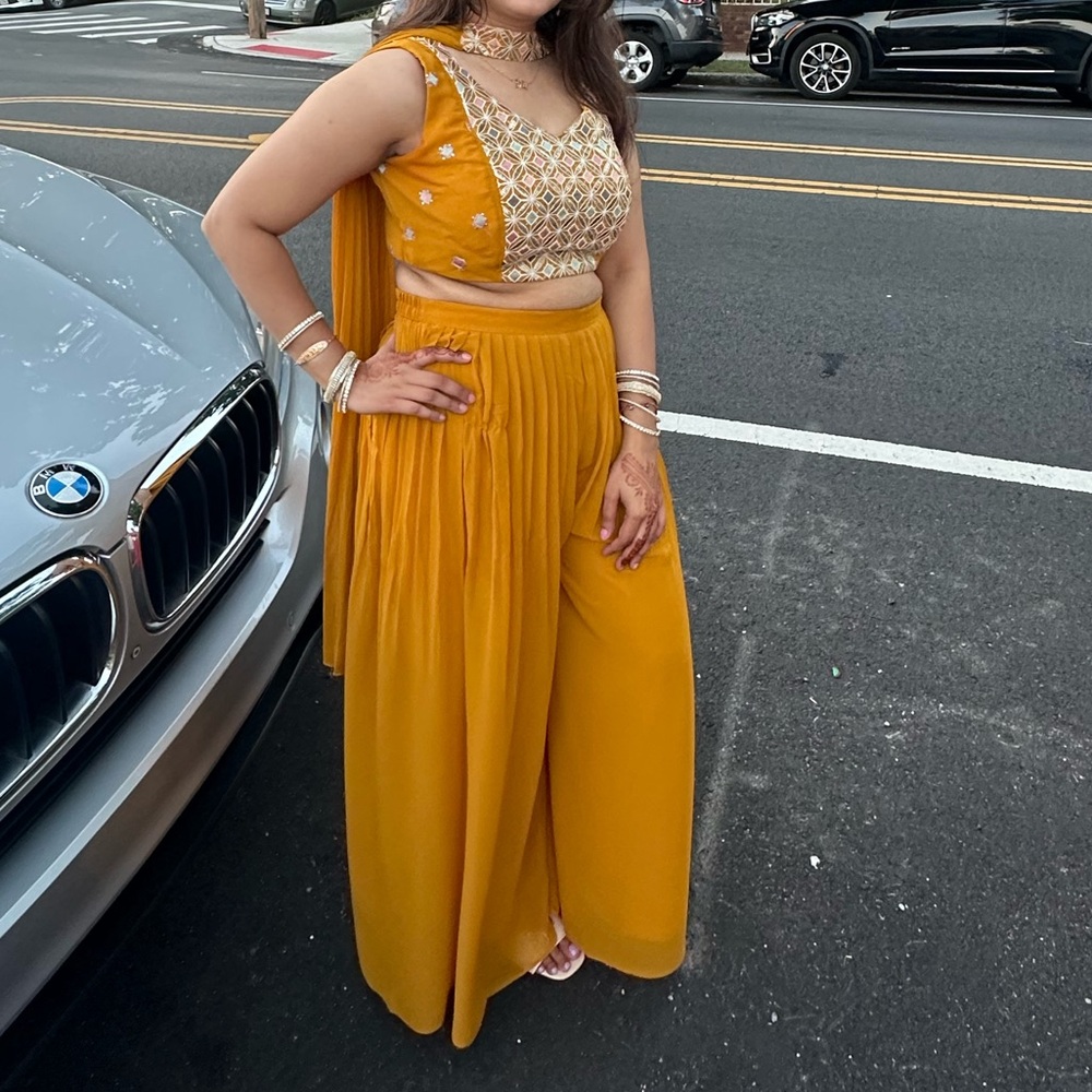 Ethnic Indian Wear Mustard Ensemble